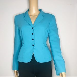 Tahari Teal blazer